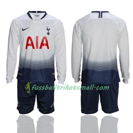 Fußballtrikots Tottenham Hotspur Kinder 2018-2019 Langarm Heimtrikotsatz kaufen
